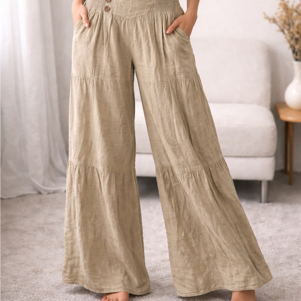 Sand Dune Wide-Leg Pants - Picture 2 of 2